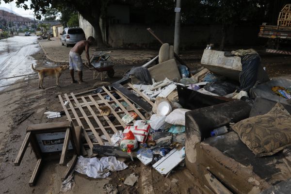 Temporal no estado do Rio deixou pelo menos nove mortos