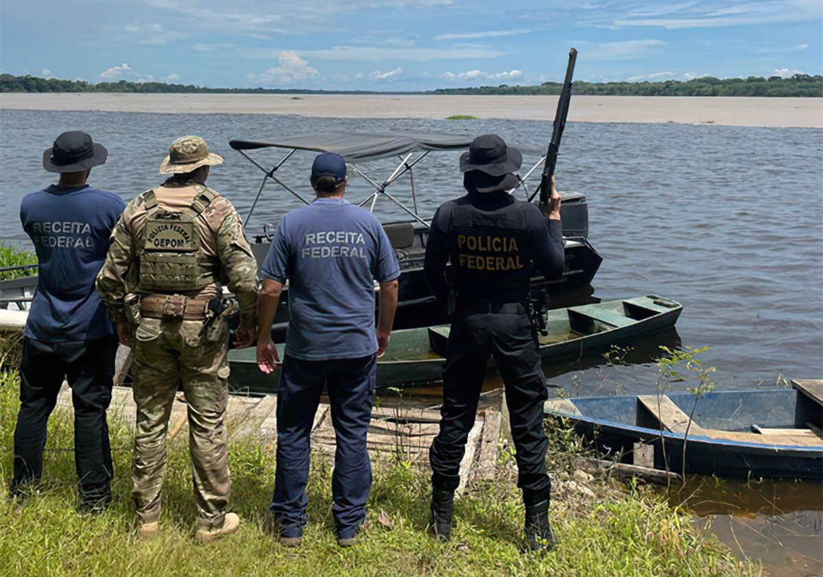 Operação Sanctus Terminus da PF combate crimes transnacionais