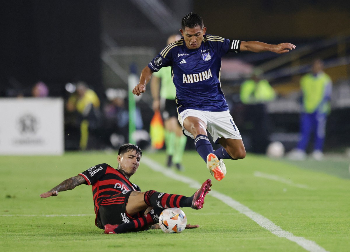 Flamengo joga mal e empata com Millonarios na estreia da Libertadores