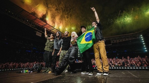 Linkin Park retorna aos palcos em grande estilo em SP, com nova vocalista que impressiona